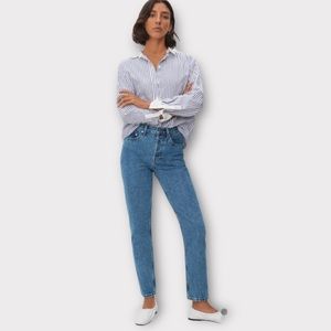 Everlane Women's Straight Leg Jeans - Blue